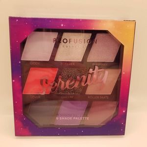 PROFUSION cosmetics "Serenity" 9 shade palette